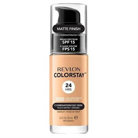 Revlon ColorStay Makeup for Combination/Oily Skin SPF15 podkład do cery mieszanej i tłustej 300 Golden Beige 30ml (P1)