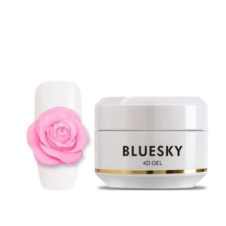 BLUESKY 4D Gel 8g PLASTELINA DO ZDOBIEŃ PAZNOKCI – różowa