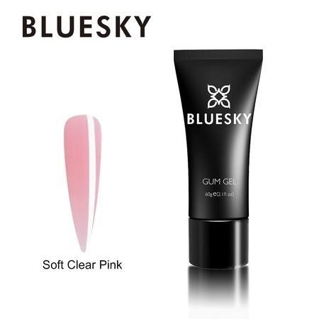 BLUESKY GUM GEL THIN 60ML - SOFT CLEAR PINK