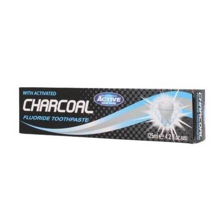 Beauty Formulas Charcoal Fluoride Toothpaste pasta do mycia zębów z aktywnym węglem 125ml (P1)