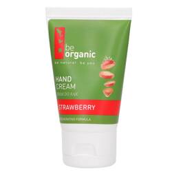 BE ORGANIC Hand Cream krem do rąk Strawberry 40ml (P1)