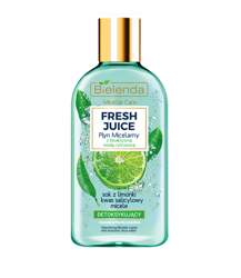 Bielenda Fresh Juice płyn micelarny detoksykujący z wodą cytrusową Limonka 500ml (P1)