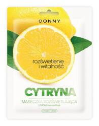 Conny Lemon Essence Mask rozświetlająca maseczka w płachcie Cytryna 23g (P1)