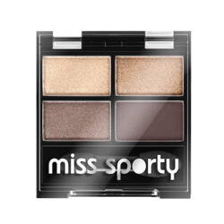 Miss Sporty Studio Colour Quattro Eye Shadow poczwórne cienie do powiek 403 Smoky Brown Eyes 5g (P1)