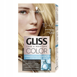 Schwarzkopf Gliss Color krem koloryzujący do włosów 10-40 Jasny Beżowy Blond (P1)