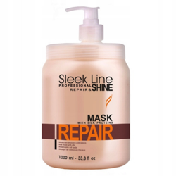 Stapiz Sleek Line Repair maska z jedwabiem 1L + pompka