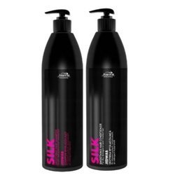 Zestaw Joanna silk-jedwab szampon + odżywka 2x1L