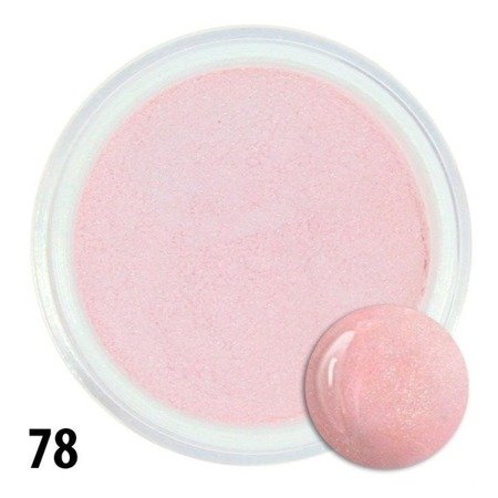 Akryl 78 kolorowy proszek akrylowy 4g perłowy róż