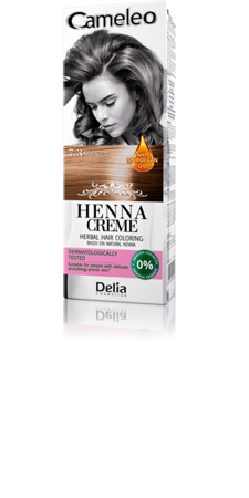 Delia Cameleo henna ziołowa do włosów 7.3 orzech laskowy 75 g