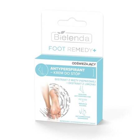 Foot Remedy odświeżający antyperspirant-krem do stóp 50ml