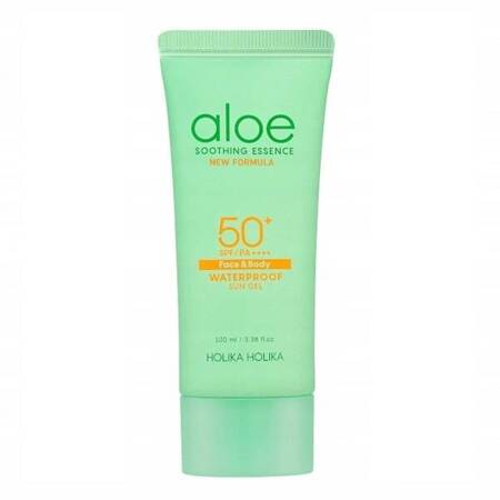 HOLIKA HOLIKA Aloe Soothing Essence Waterproof Sun Cream SPF50+ krem przeciwsłoneczny do twarzy i ciała 70ml (P1)
