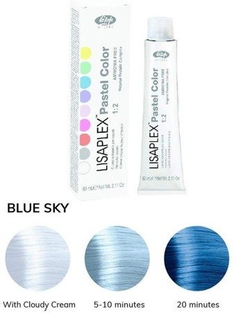 LISAP Lisaplex Pastel Color - Blue sky (niebieski) 60ml toner