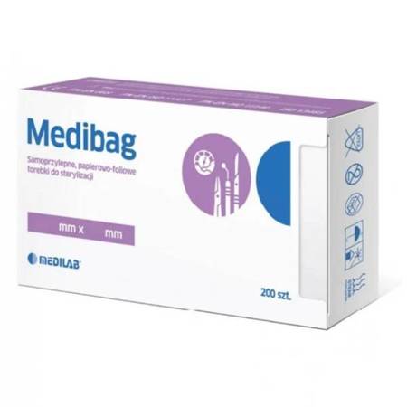Medibag torebki do sterylizacji 100 mm x 230 mm