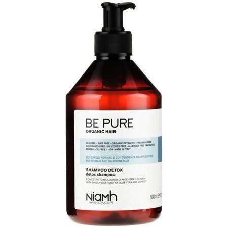 NIAMH BE Pure Detox szampon oczyszczający włosy i skórę głowy 500ml