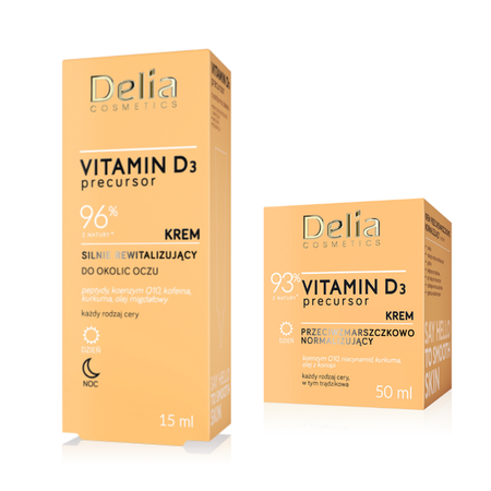Zestaw Vitamin D3 krem na dzień 50 ml + krem pod oczy 15 ml